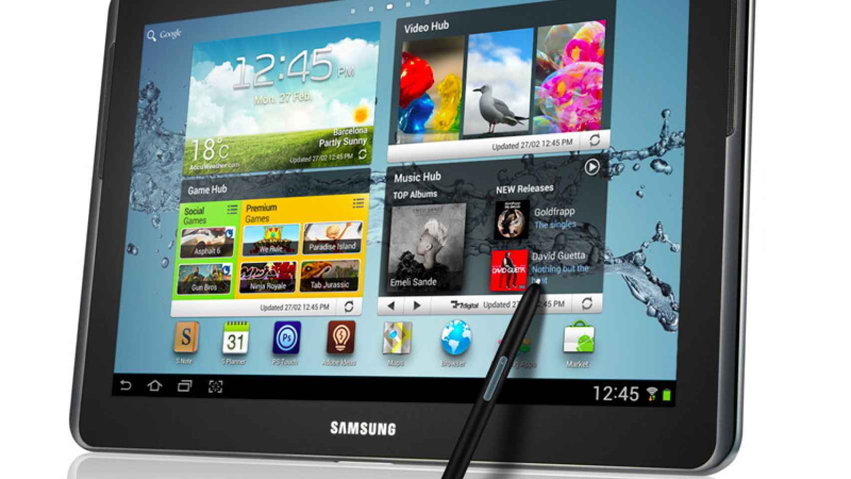 Samsung Galaxy Note 8: La próxima tablet de Samsung con procesador quad-core, 2 GB de RAM y Android 4.2
