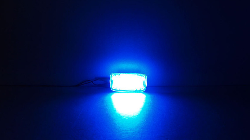 luz azul