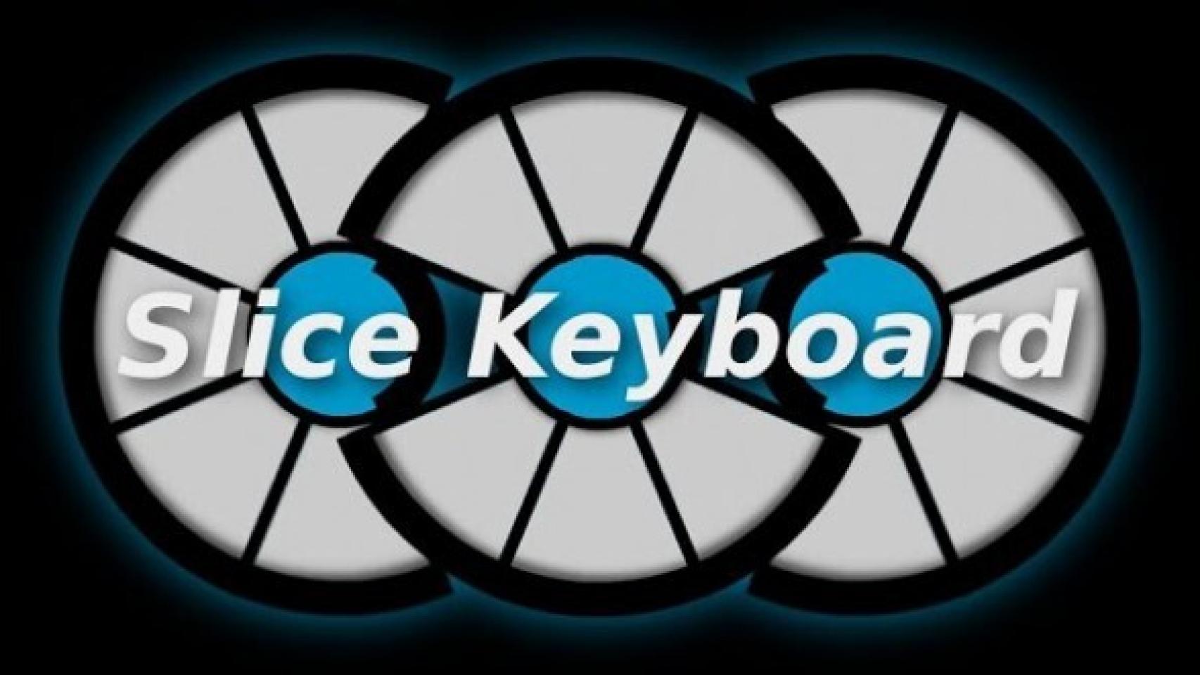 Slice Keyboard: Una una nueva manera multitáctil de escribir en tu tablet