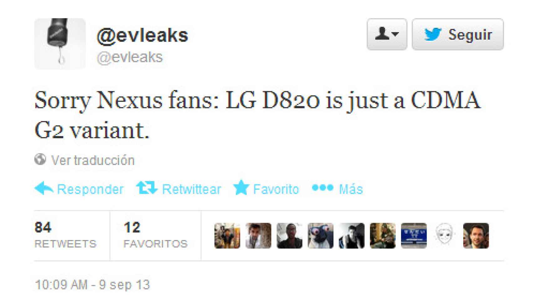 El supuesto Nexus 5 filtrado sería en realidad una variante del LG G2