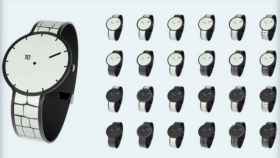 FES, el reloj de Sony con tinta electrónica que cambia de diseño con tus pulsaciones