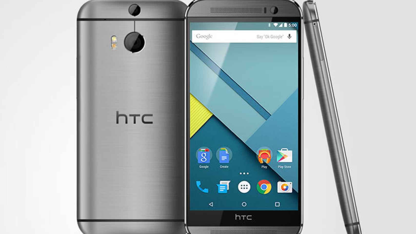 Los HTC One M8 Dev edition se actualizan a Android 5.0 Lollipop