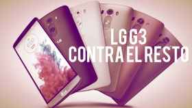 Comparativa técnica del LG G3 y sus rivales
