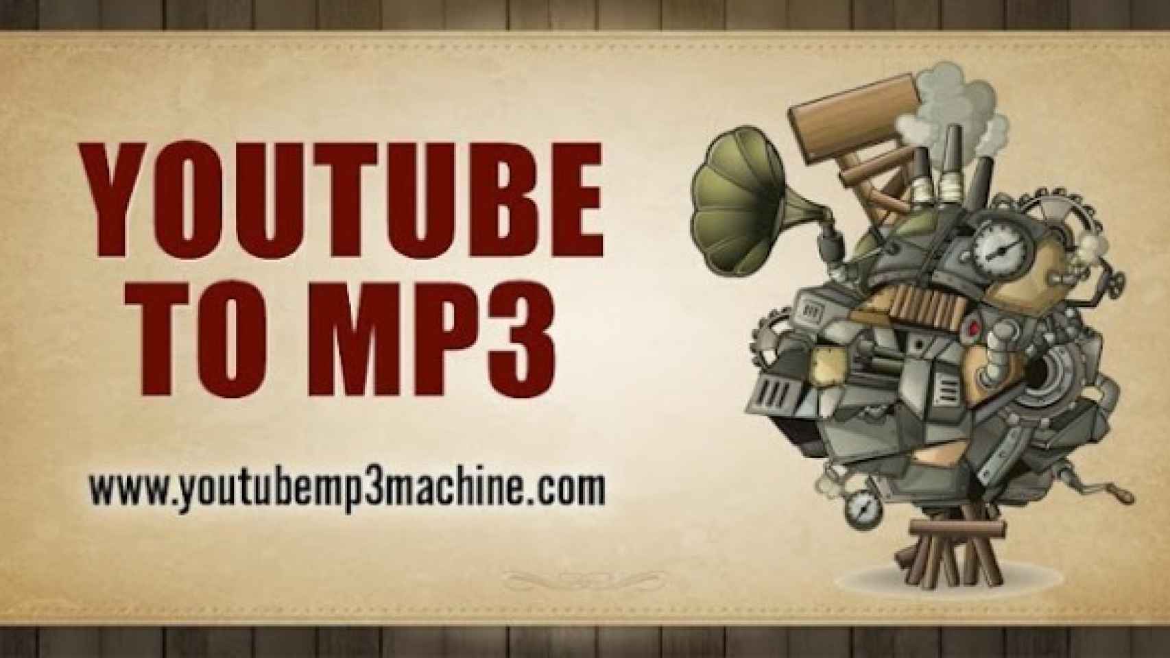 Convierte videos de Youtube a MP3 con TubeMP3 Machine