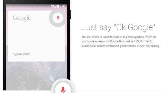 Novedades Android KitKat: Asistente de voz de Google Now siempre a la escucha