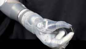 DARPA handout image shows the DEKA Arm System
