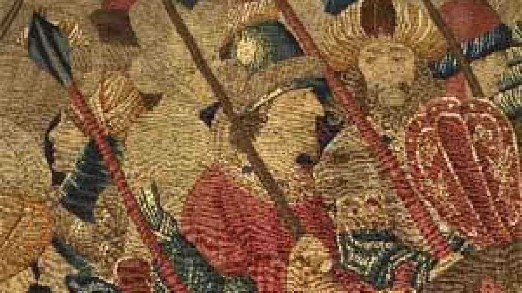 Image: Bruselas muestra cuatro tapices restaurados de la Colegiata de Pastrana