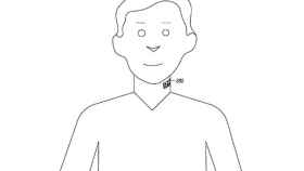 Micrófonos tatuados en el cuello, la nueva patente de Motorola