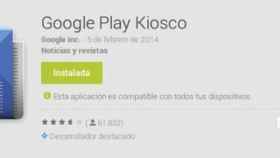 Descarga Google Play Kiosko 3.1 con nuevo widget y menús