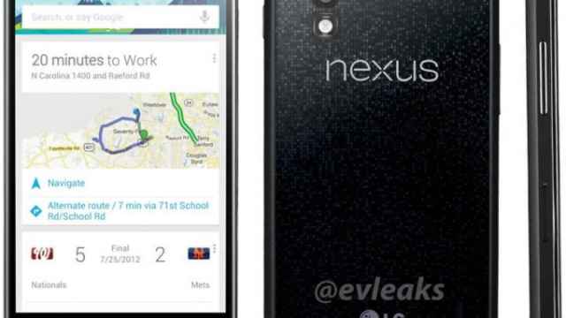 LG Nexus 4: Filtradas las primeras imágenes de prensa