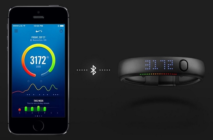 Nike Fuelband y el Bluetooth como excusa para la con Android