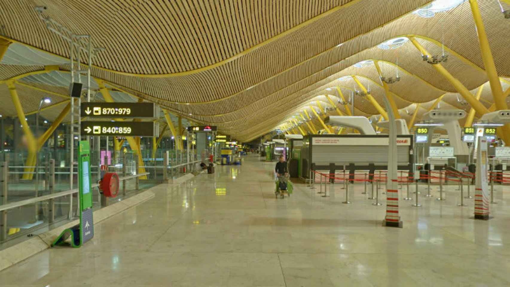 Imagen del Aeropuerto de Barajas, en una imagen de archivo.