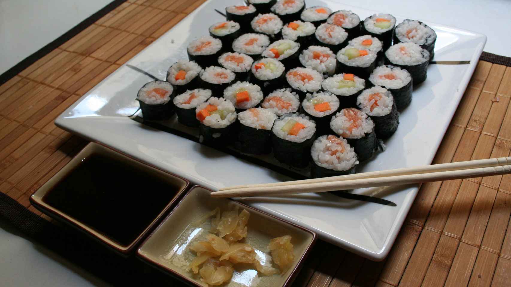 Cómo hacer maki sushi en casa