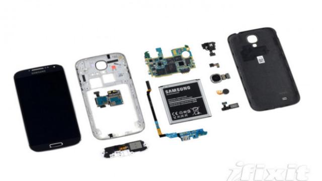 El despiece del Samsung Galaxy S4 desvela un diseño interno muy similar al del Galaxy S3