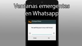 Cómo activar la notificación emergente de WhatsApp con la pantalla bloqueada