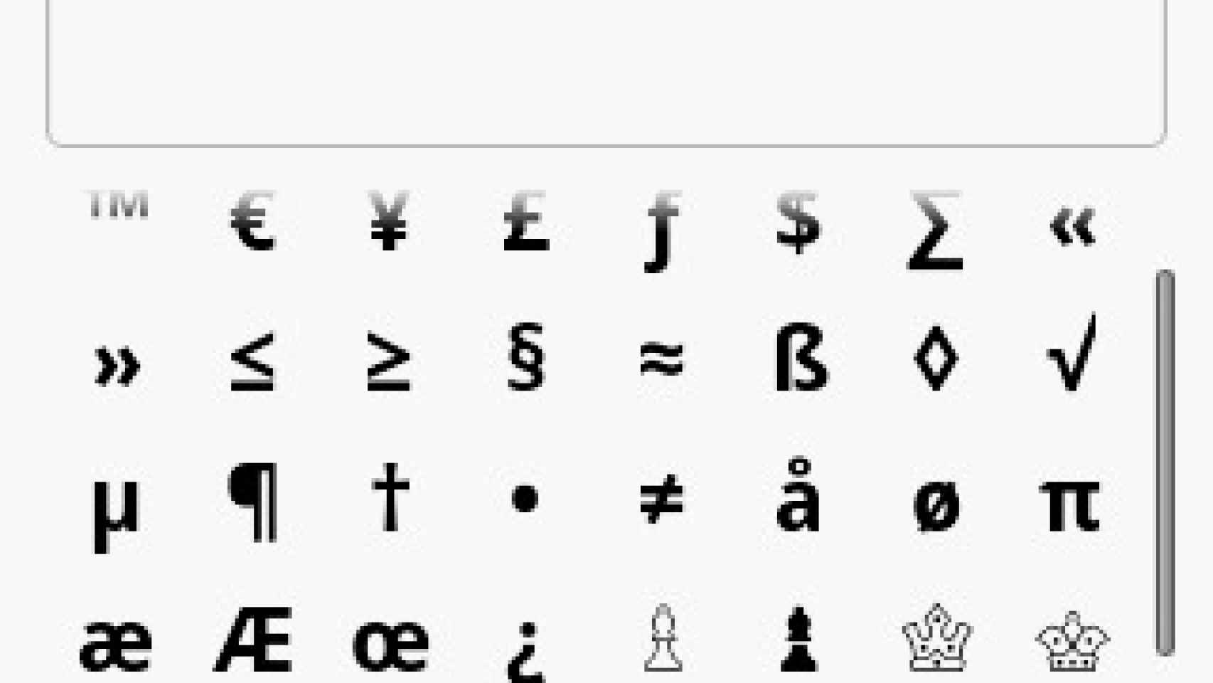 Añade a tus mensajes los símbolos que no encuentras en el teclado Android
