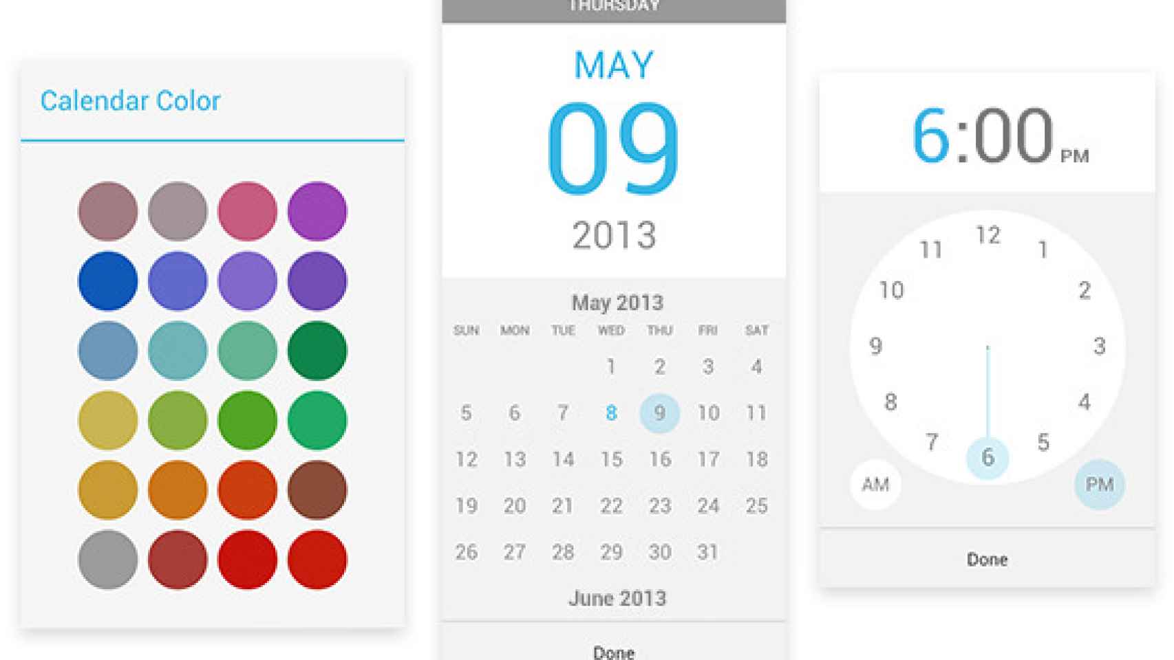 Google Calendar actualizado con colores personalizables y nueva