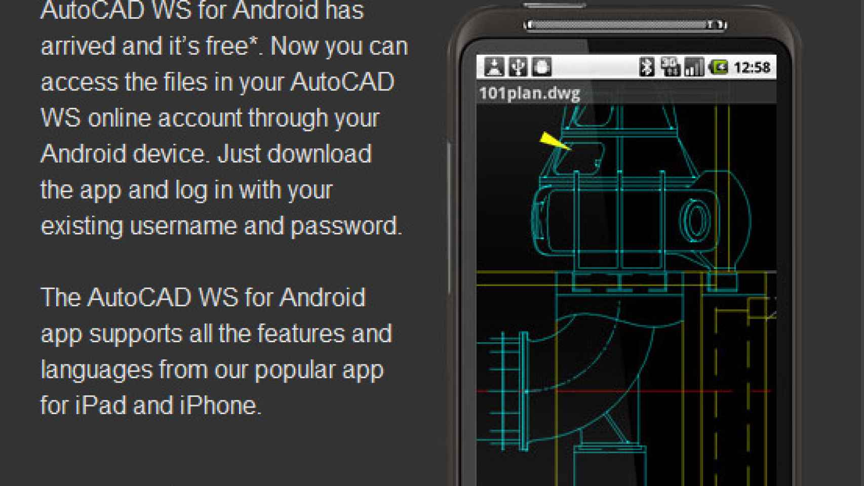 Ya disponible AutoCAD para Android