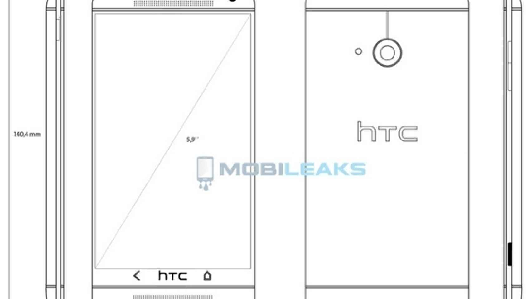 Filtradas imágenes y detalles de los phablets HTC One Max y Sony Xperia ZU