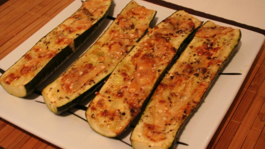 Receta Sana: Calabacines Gratinados