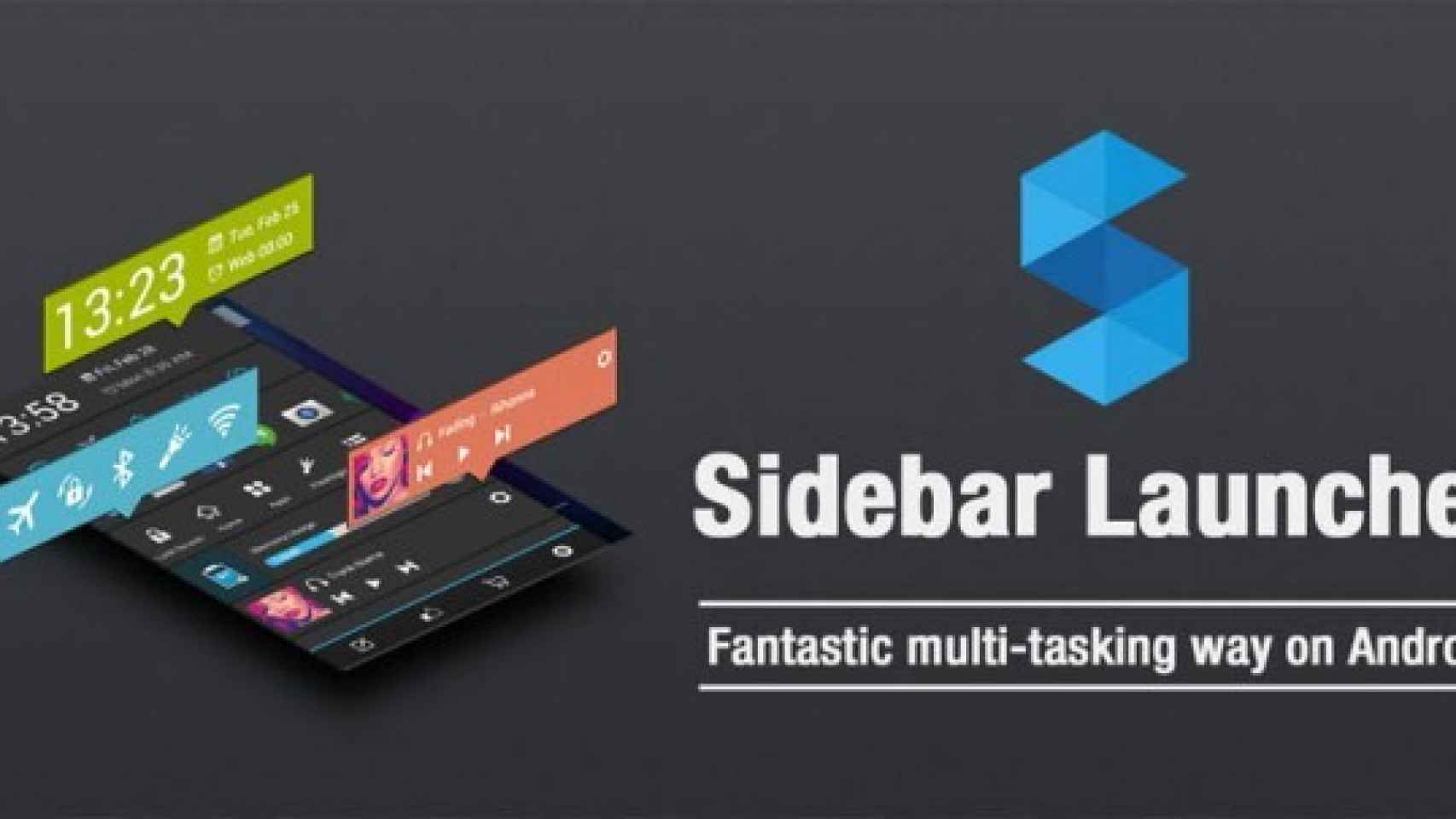 Sidebar Launcher, un completo panel deslizable con accesos directos en cualquier lugar