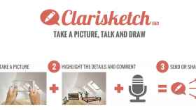 Clarisketch, captura imágenes y explícalas por voz al mismo tiempo