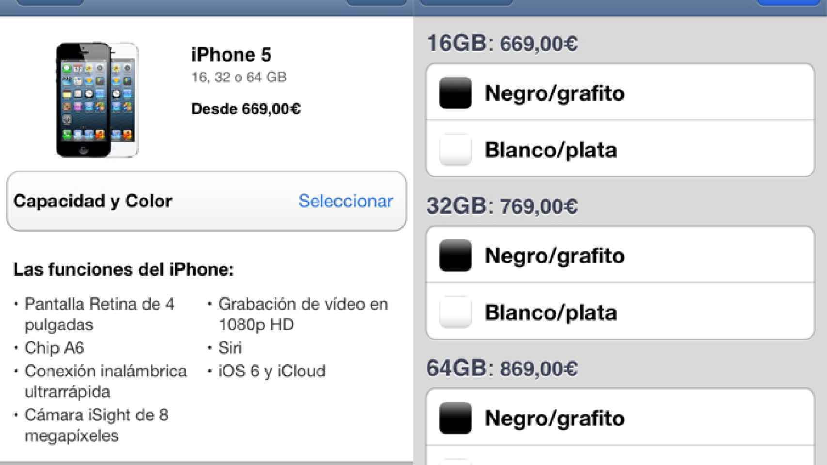 precios-iphone5-espana