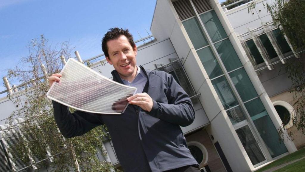 Paneles solares plastico