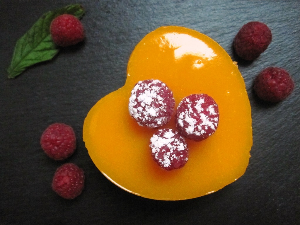 Tarta de queso con cobertura de gelatina de mango 13