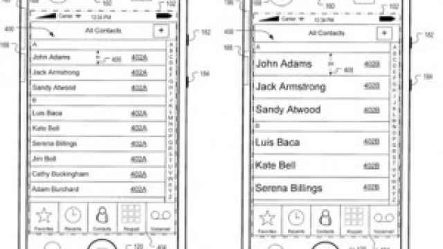 Una patente de Apple podría crear problemas a los fabricantes de teléfonos con pantalla táctil