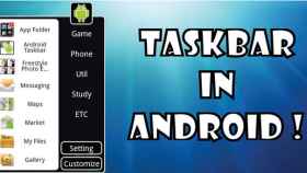 Organiza tu escritorio con Android Taskbar