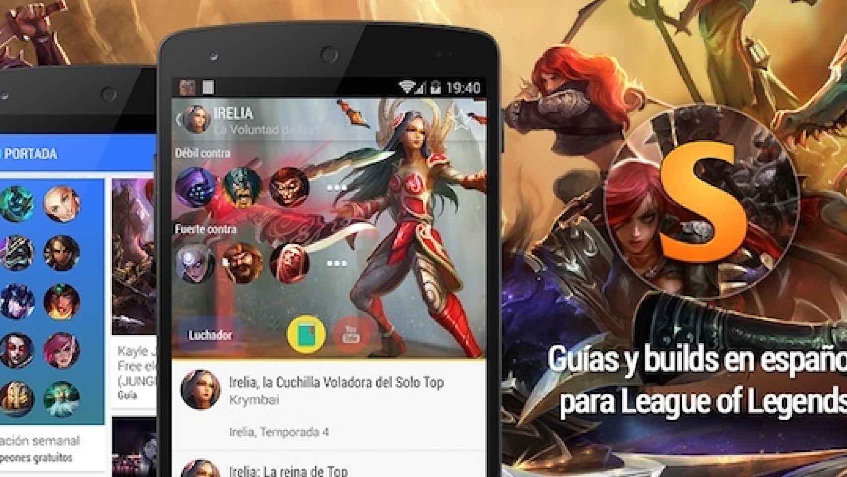 SalsaLoL, la mejor app Android en español de League of Legends