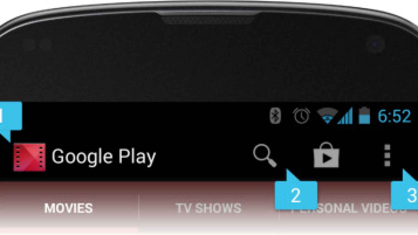 Desarrollando Android 6, Action Bar y Listeners