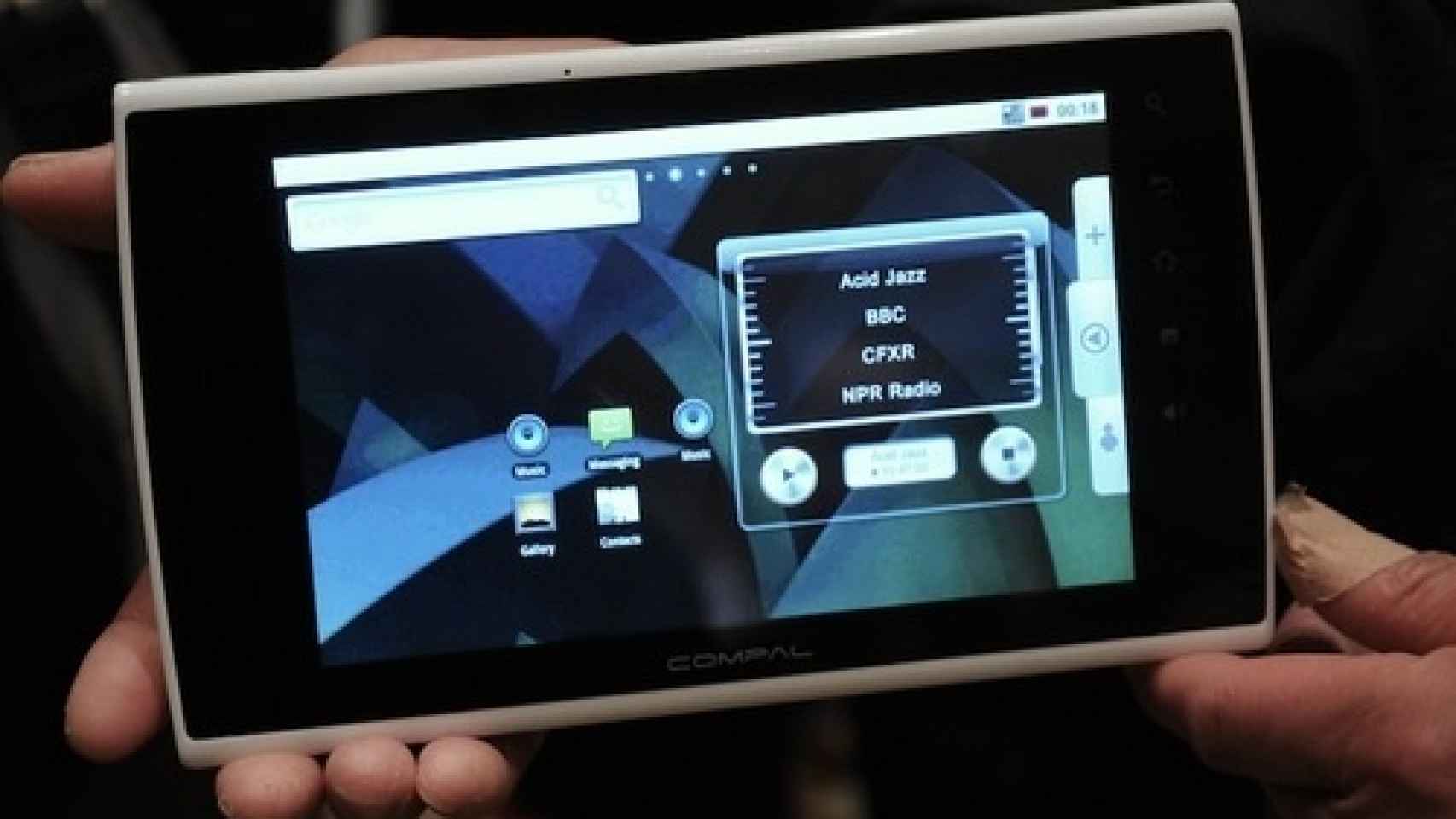 La potencia de Tegra 2: Nueva tablet de Compal