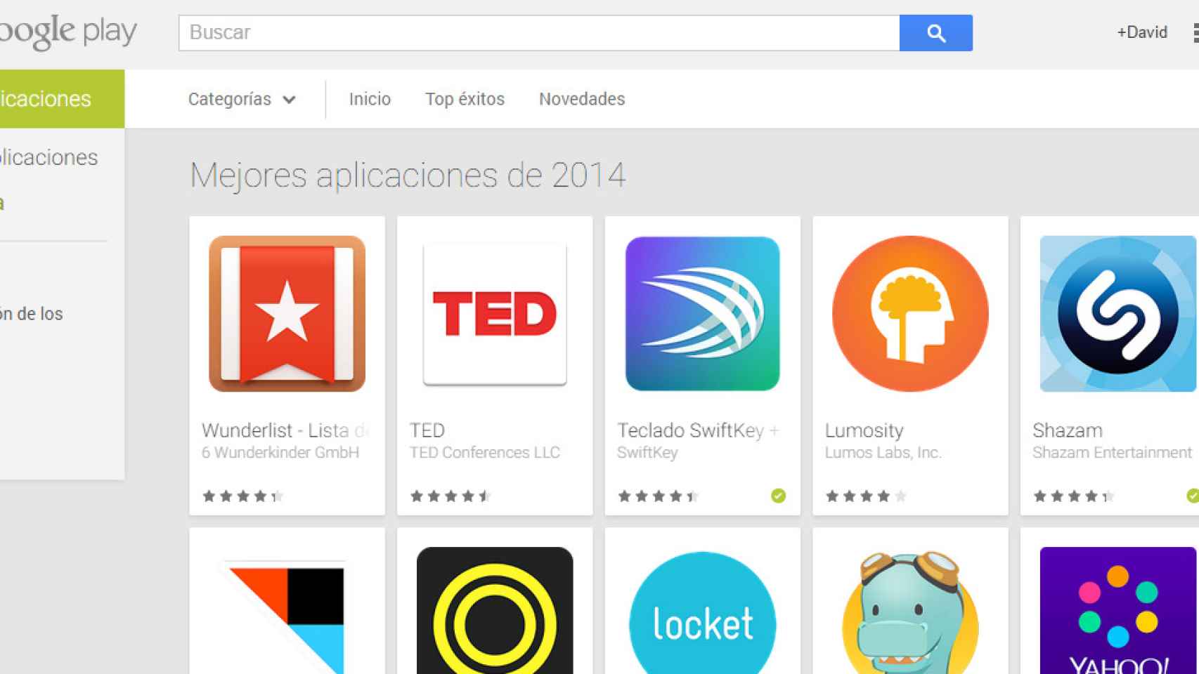 Las mejores aplicaciones Android de 2014 según Google