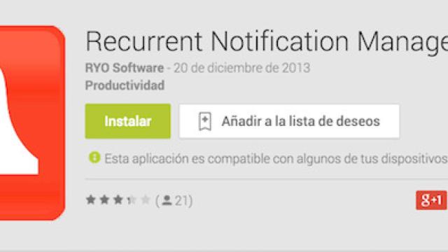 Crea notificaciones recurrentes y personalizadas para cualquier aplicación