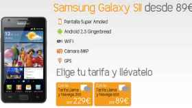 Samsung Galaxy S II con Jazztel Móvil desde 139€
