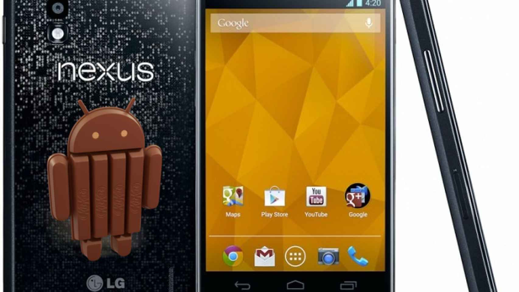Nexus 4 y Nexus 10 se actualizan a Android 4.4.3