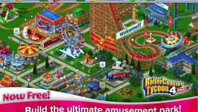 RollerCoaster Tycoon 4, el mítico juego de parque de atracciones llega a Android