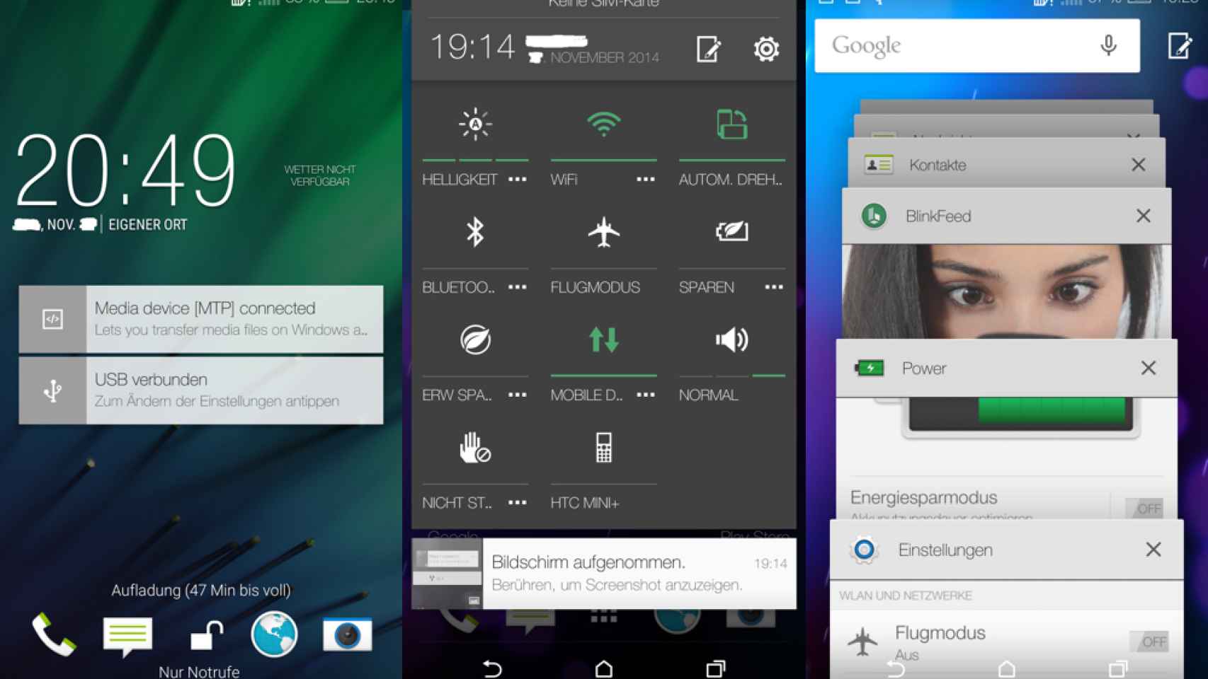 Así será Android 5.0 Lollipop y Sense 6 en el HTC One M8