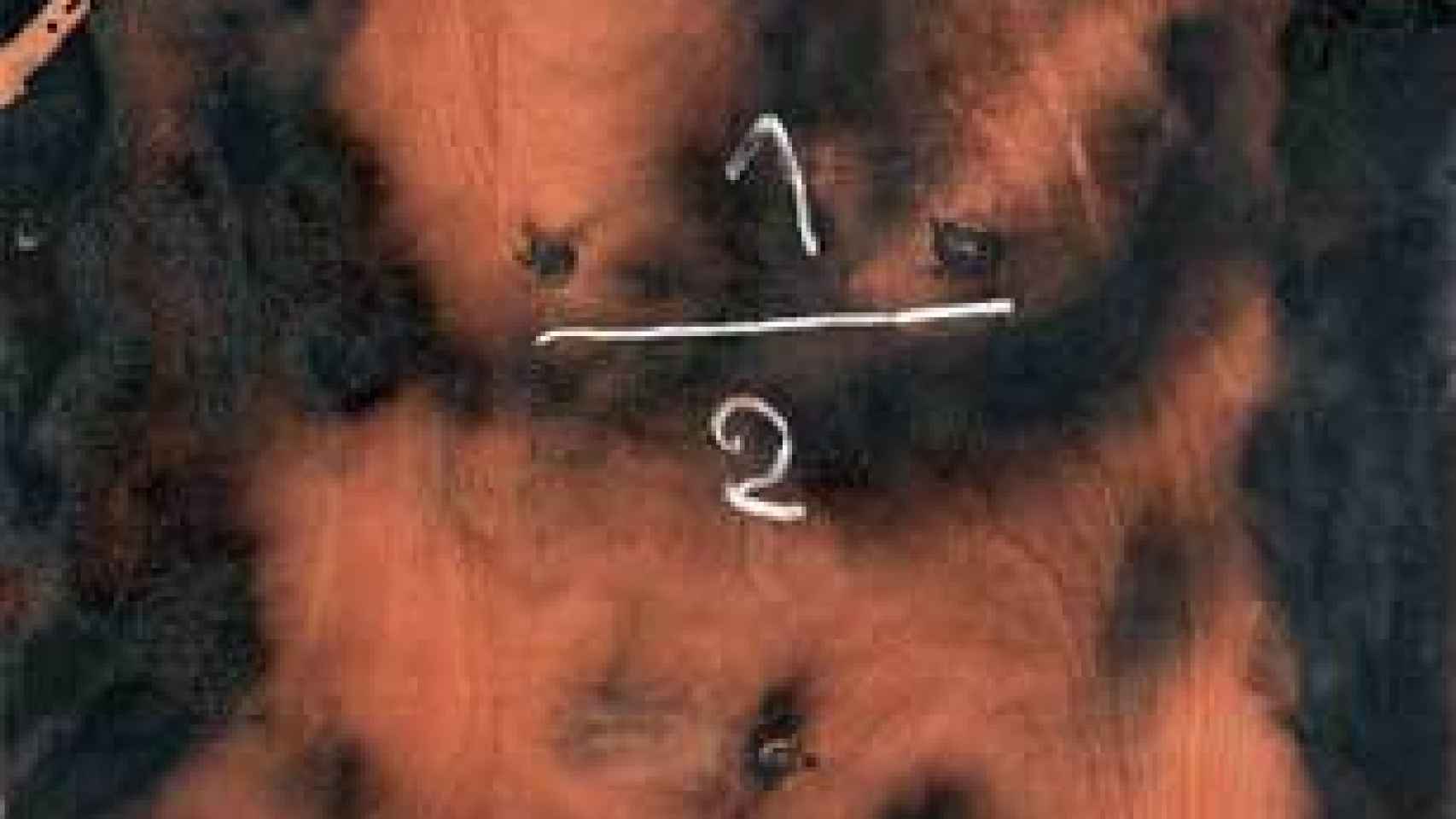 Antoni Tàpies: '1/2', 2003