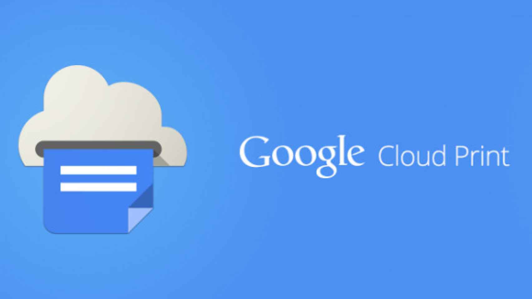 Google Cloud Print ya disponible en Google Play