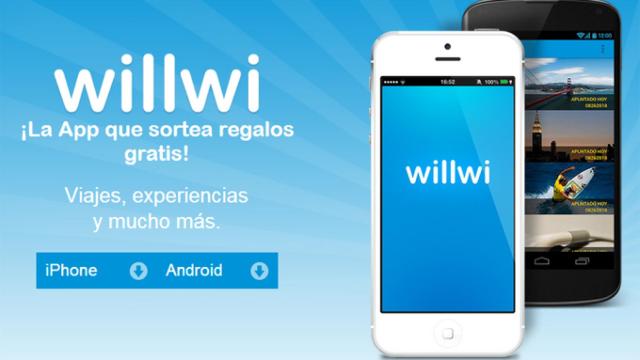 Accede a sorteos de todo tipo desde tu Android con willwi