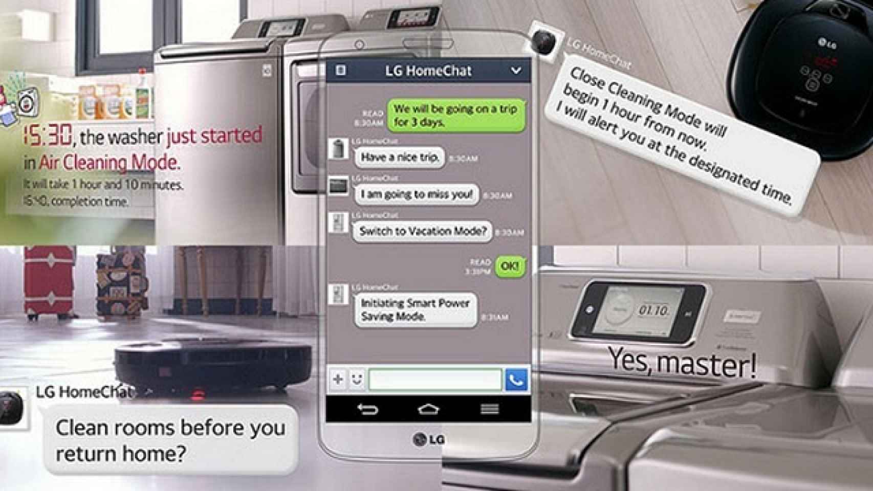 LG HomeChat: Comunícate con tus electrodomésticos y automatiza tu hogar