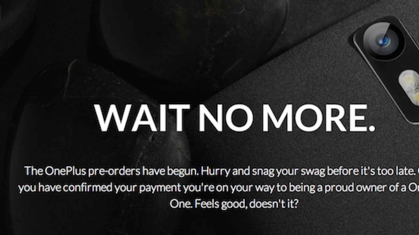 OnePlus One ya disponible para comprar sin invitación… durante una hora
