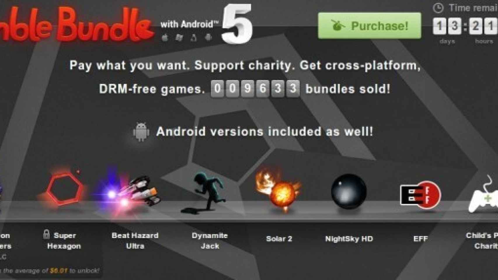 Paga lo que quieras por varios juegos en el nuevo Humble Bundle para Android