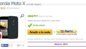 Oferta: Motorola Moto X 16GB por 304.99€
