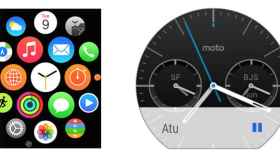Android Wear vs Apple Watch, comparación en imágenes