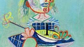 Image: Dos lienzos de Picasso se quedan sin comprador en una subasta en Nueva York