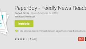 Paperboy, un lector RSS para Android práctico y ligero